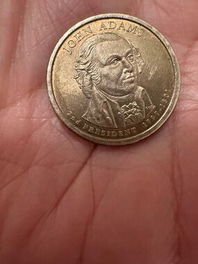 Vintage John Adams Dollar Coin (1797-1801